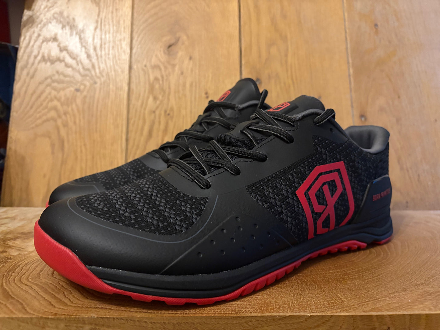 Born Primitive Savage 1 training shoe red/black Mens UK 11 new boxed